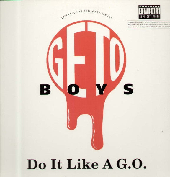 Geto Boys - Do It Like A G.O. (VG+) (Vinyl LP)