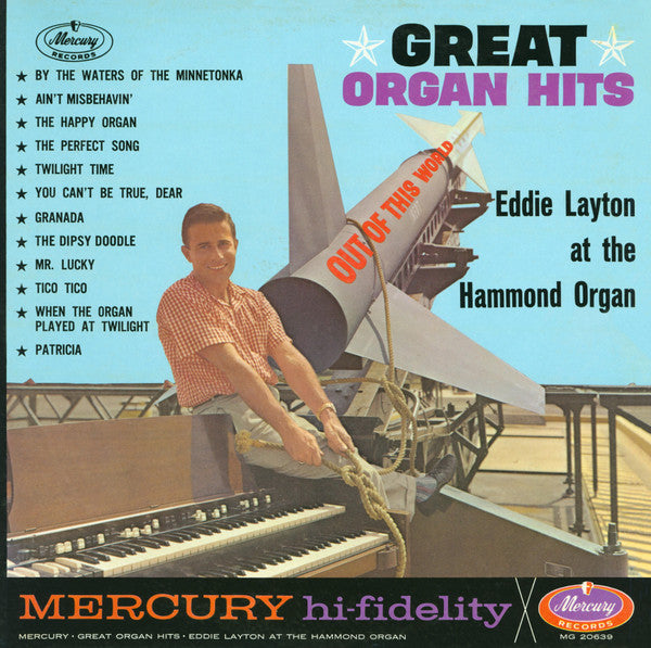 Layton, Eddie - Great Organ Hits (VG) (Vinyl LP)