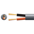 Mercury 2 x 48 Speaker Cable - Full Copper - Black PVC - 100m
