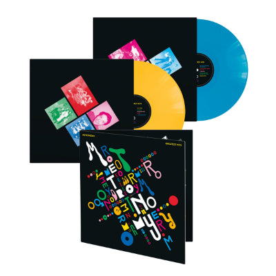 Metronomy - Greatest Hits (Yellow & Blue Coloured 2LP Vinyl) (Vinyl LP)