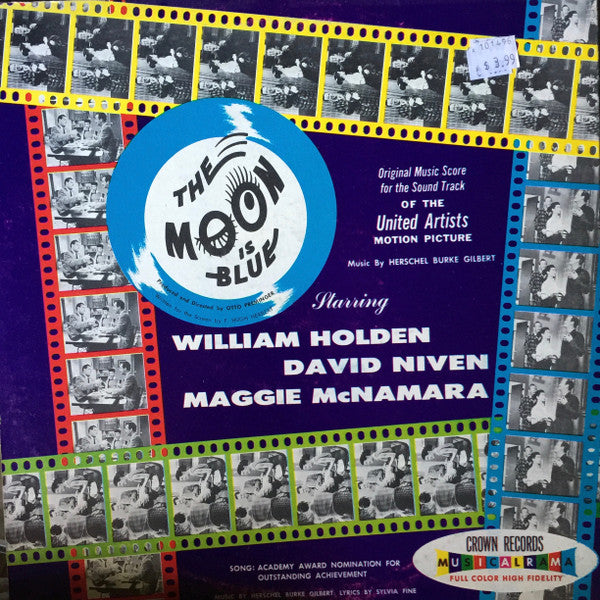 The Moon Is Blue Soundtrack - Gilbert, Herschel Burke (VG) (Vinyl LP)