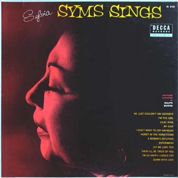 Sylvia Syms - Sings (VG) (Vinyl LP)