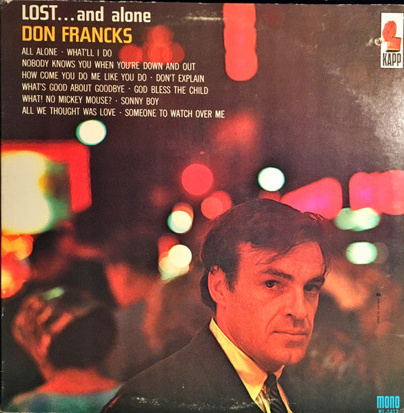 Francks, Don - Lost...and Alone (VG+) (Vinyl LP)