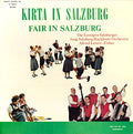 Die Lustigen Salzburger, Jung Salzburg Hackbrett Orchestra, Alfred Leiter - Kirta In Salzburg (Fair In Salzburg) (VG) (Vinyl LP)