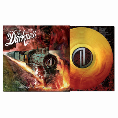 Darkness, The - One Way Ticket to Hell ...And Back (Orange & Yellow Coloured Vinyl) (Vinyl LP)