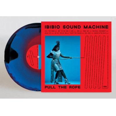Ibibio Sound Machine - Pull The Rope (Red, Blue, Black Swirl Coloured Vinyl) (Vinyl LP)