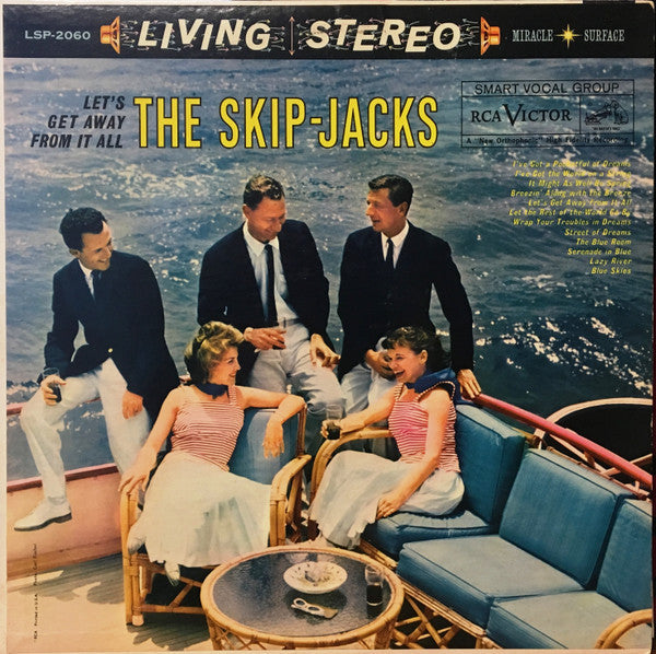 Skip-Jacks - Let's Get Away From It All (G+) (Vinyl LP)