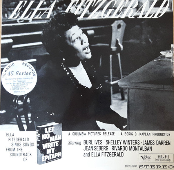 Fitzgerald, Ella - Let No Man Write My Epitaph (Vinyl LP)