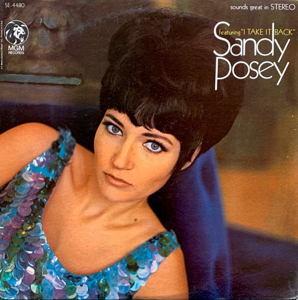 Posey, Sandy - Sandy Posey Featuring "I Take It Back" (VG) (Vinyl LP)