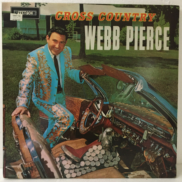 Pierce, Webb - Cross Country (VG+) (Vinyl LP)