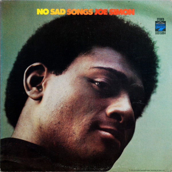 Simon, Joe - No Sad Songs (VG+) (Vinyl LP)
