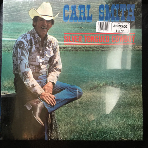 Smith, Carl - Silver Tongued Cowboy (VG) (Vinyl LP)