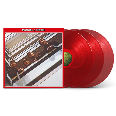 Beatles, The - The Beatles: 1962 – 1966 (Red Album) (3LP Limited Red Coloured 2023 Edition Vinyl) (Vinyl LP)
