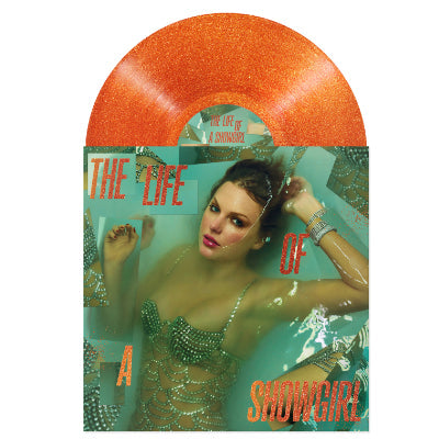 Swift, Taylor - The Life of a Showgirl (Sweat And Vanilla Perfume Portofino Orange Glitter Vinyl) (Vinyl LP)