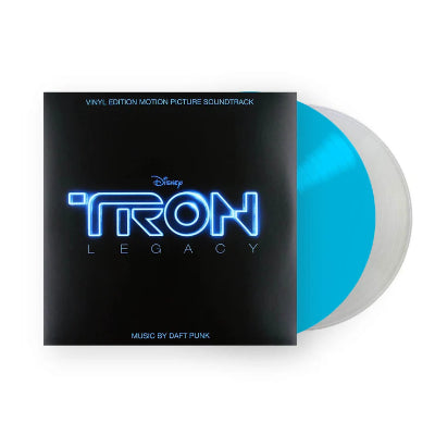 Daft Punk - Tron: Legacy (Original Motion Picture Soundtrack) (Blue & Clear Coloured 2LP Vinyl) (Vinyl LP)