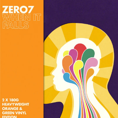 Zero 7 - When It Falls (Limited 20th Anniversary Orange / Green Coloured 2LP Vinyl) (Vinyl LP)