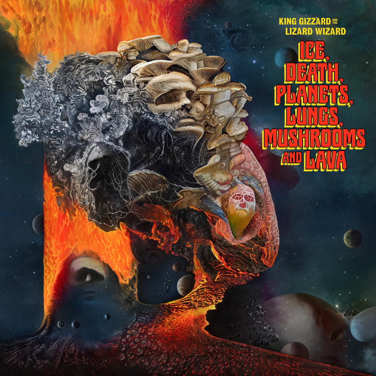 King Gizzard & The Lizard Wizard - Ice, Death, Planets, Lungs, Mushrooms And Lava (Vinyl LP)