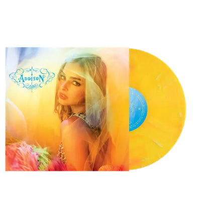 Rae, Addison - Addison (Yellow Marbled Vinyl) (Vinyl LP)