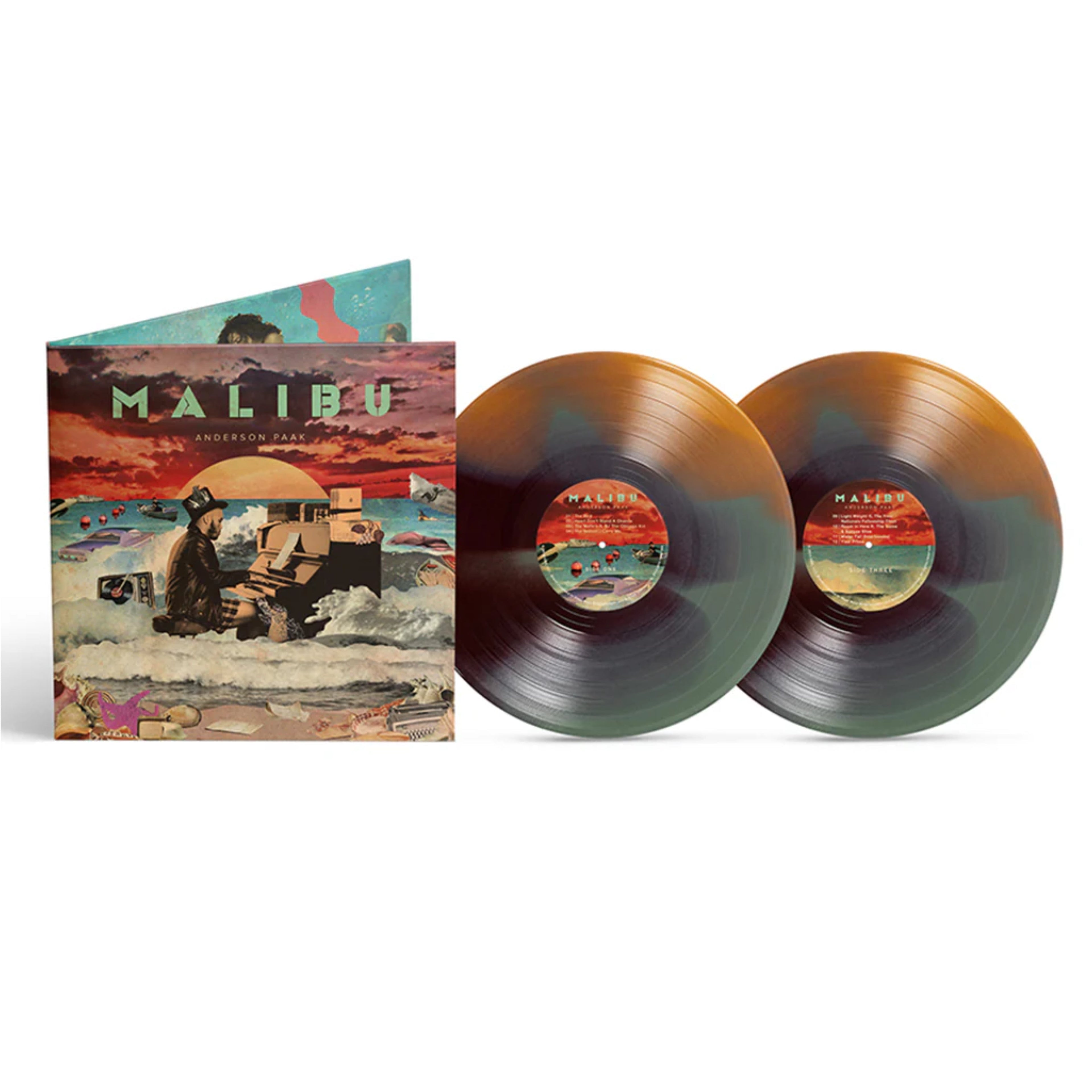 Anderson .Paak - Malibu (10 Year Anniversary) (Malibu Sleeve Coloured 2LP Vinyl) (Pop-Up Gatefold Sleeve) (Vinyl LP)
