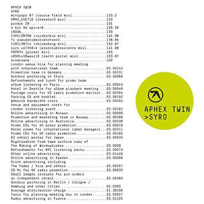 Aphex Twin – Syro (3LP Vinyl) (Vinyl LP)