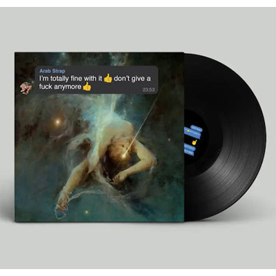 Arab Strap - I’m totally fine with it 👍don’t give a fuck anymore 👍 (Black Vinyl) (Vinyl LP)