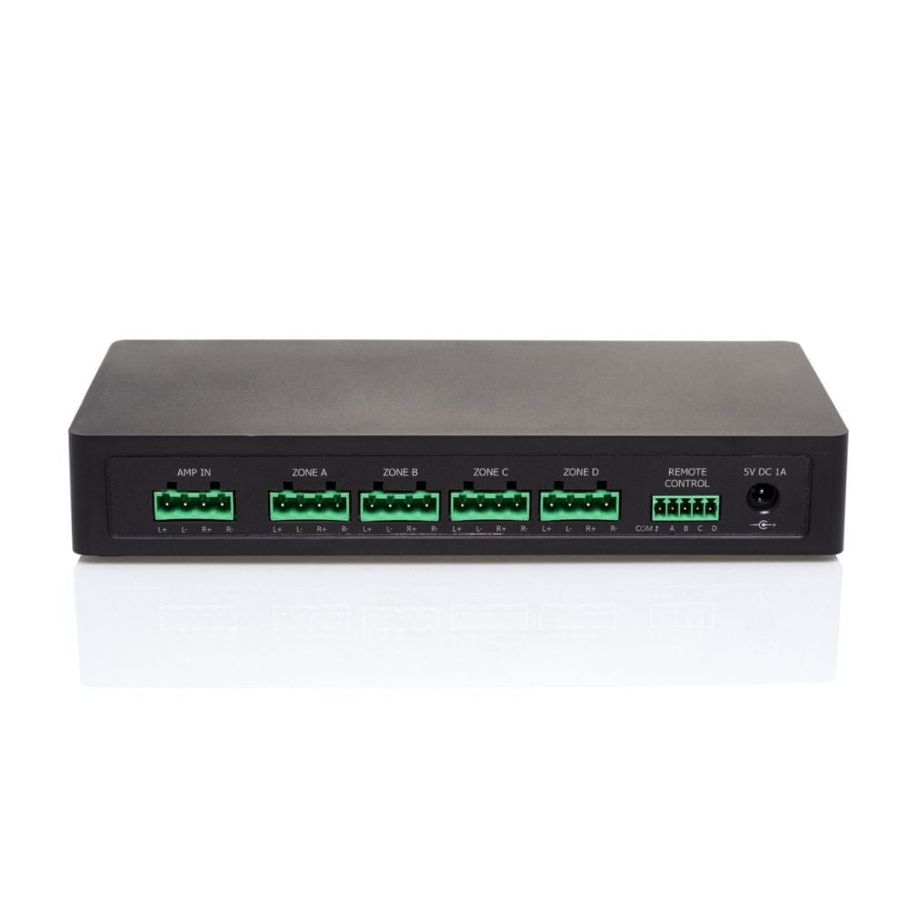 Audioflow 4 Way Smart Speaker Selector Switch with App Control