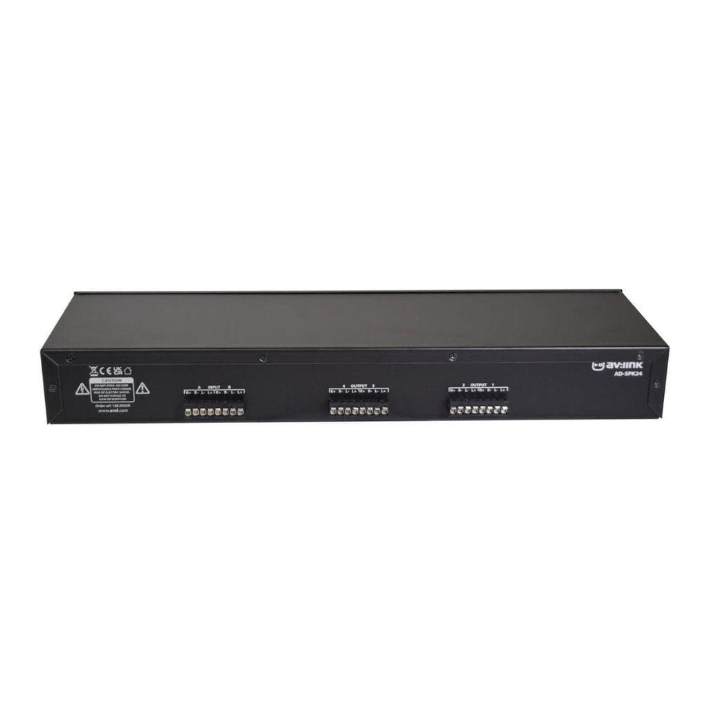 AV Link 2 x 4 Speaker Switch Matrix with Volume Control