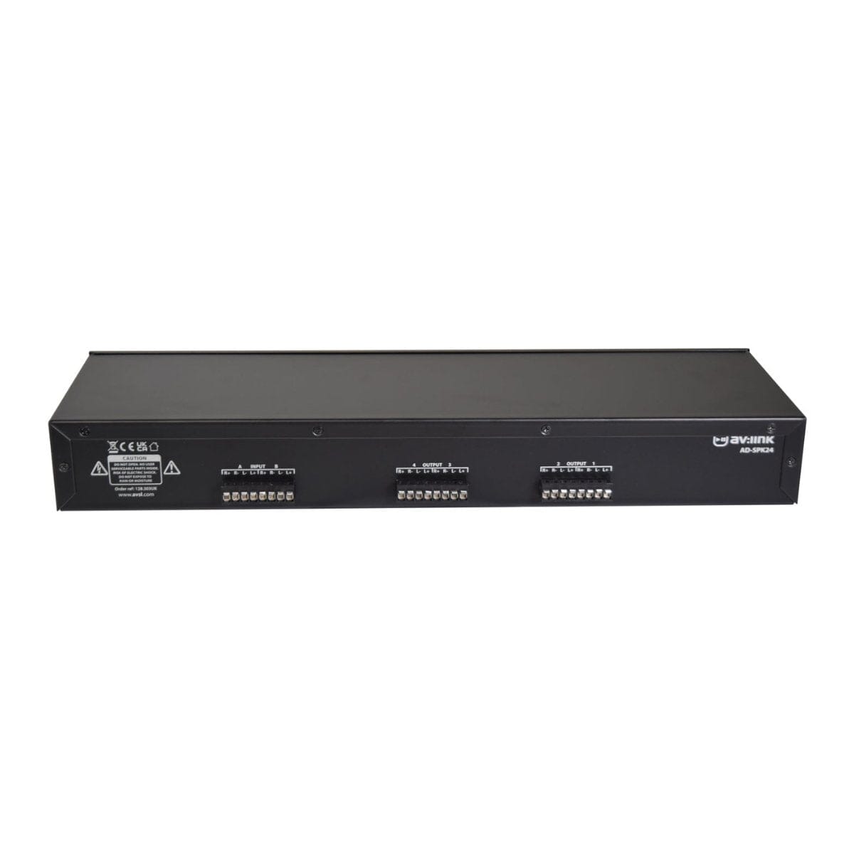 AV Link 2 x 4 Speaker Switch Matrix with Volume Control