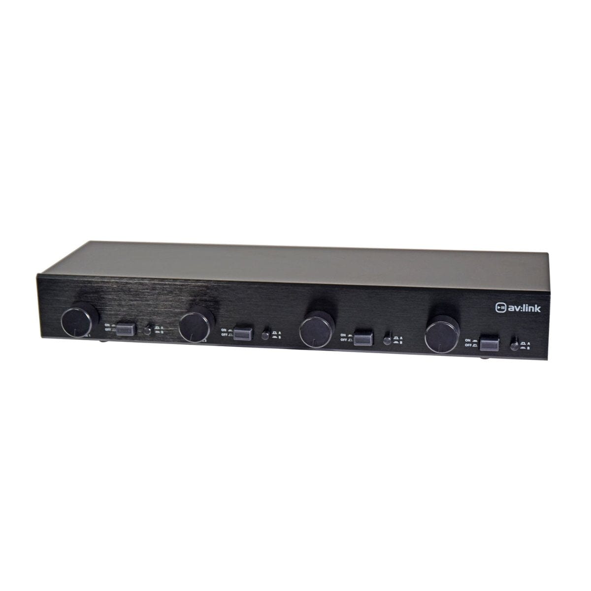 AV Link 2 x 4 Speaker Switch Matrix with Volume Control