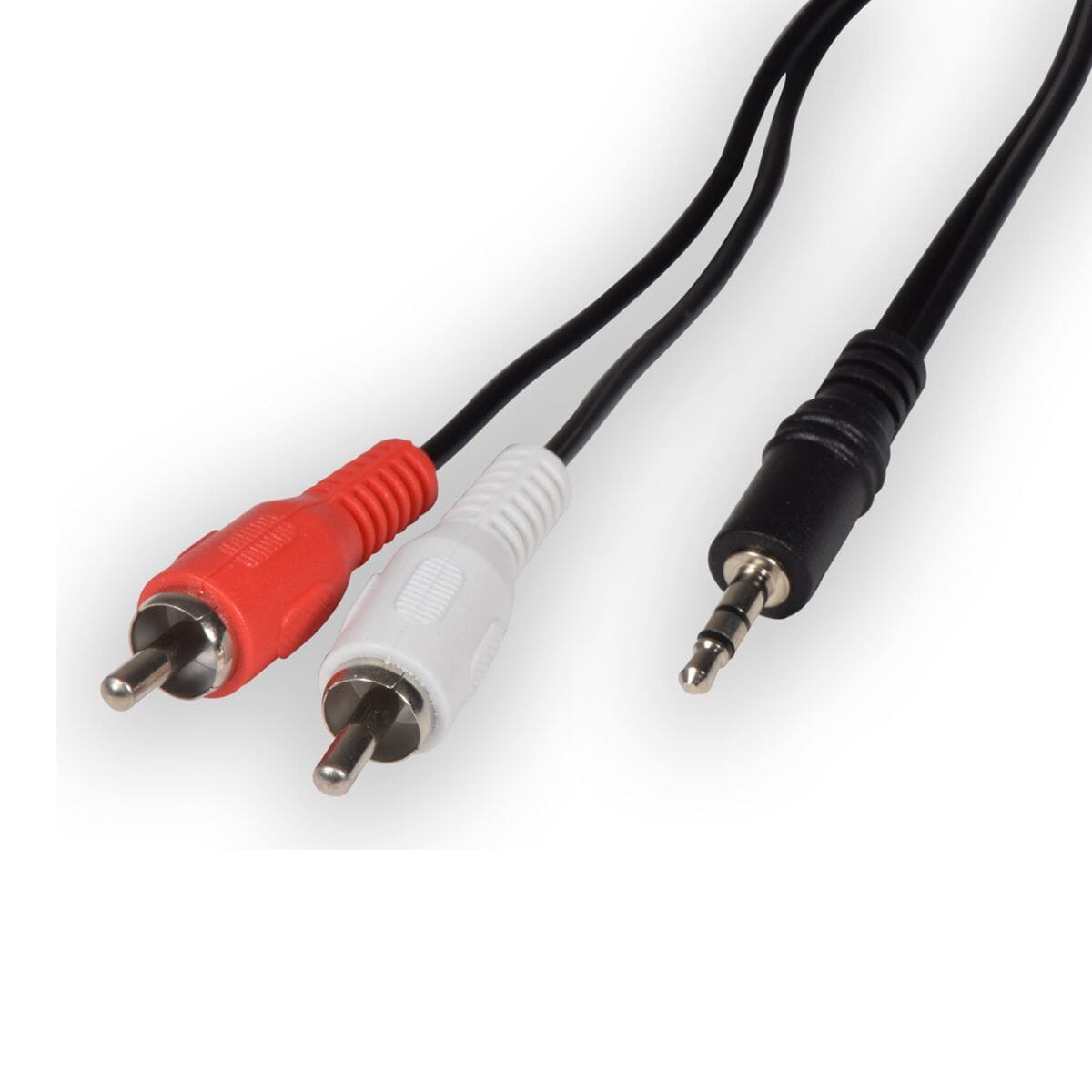 AV Link 3.5mm Stereo Plug to 2 x RCA Plugs Lead - 1.2m