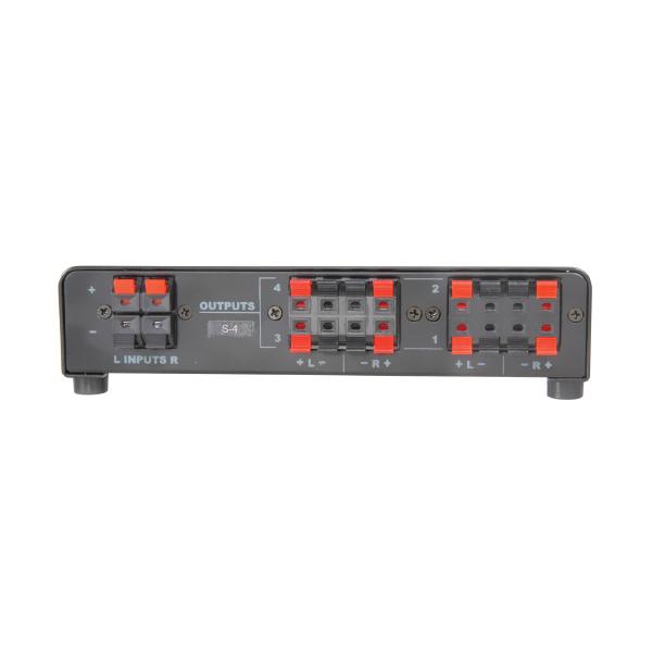 AV Link 4 Way Speaker Selector Switch with Overload Protection