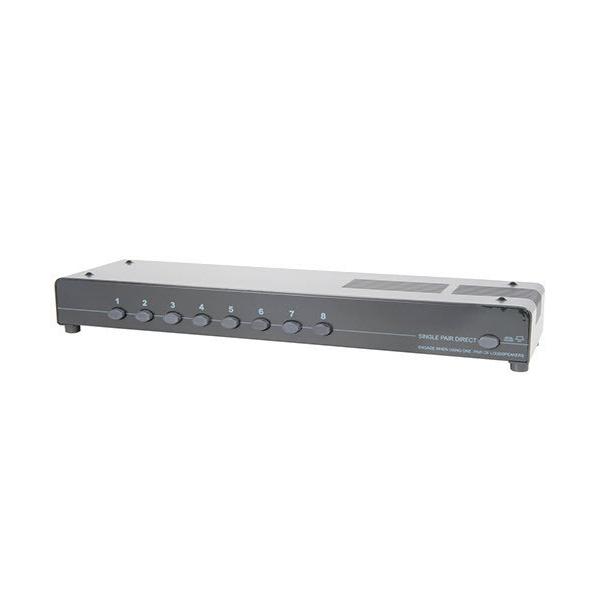 AV Link 8 Way Speaker Selector Switch with Overload Protection