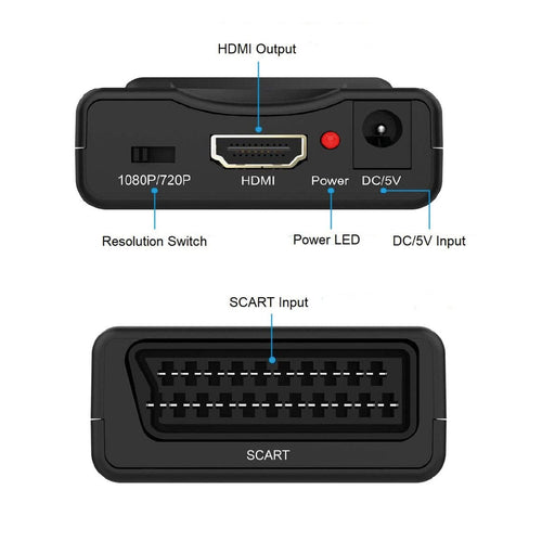 AV Link Scart to HDMI Converter