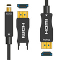 AV Link Ultra High Definition 4K Active Fibre Optic HDMI Leads with Detachable Plug (10 - 50m)