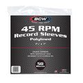 Vinyl Record Outer Sleeves - 7 Inch Size Polyethylene (50 Sleeve Pack) - BCW (Vinyl LP)