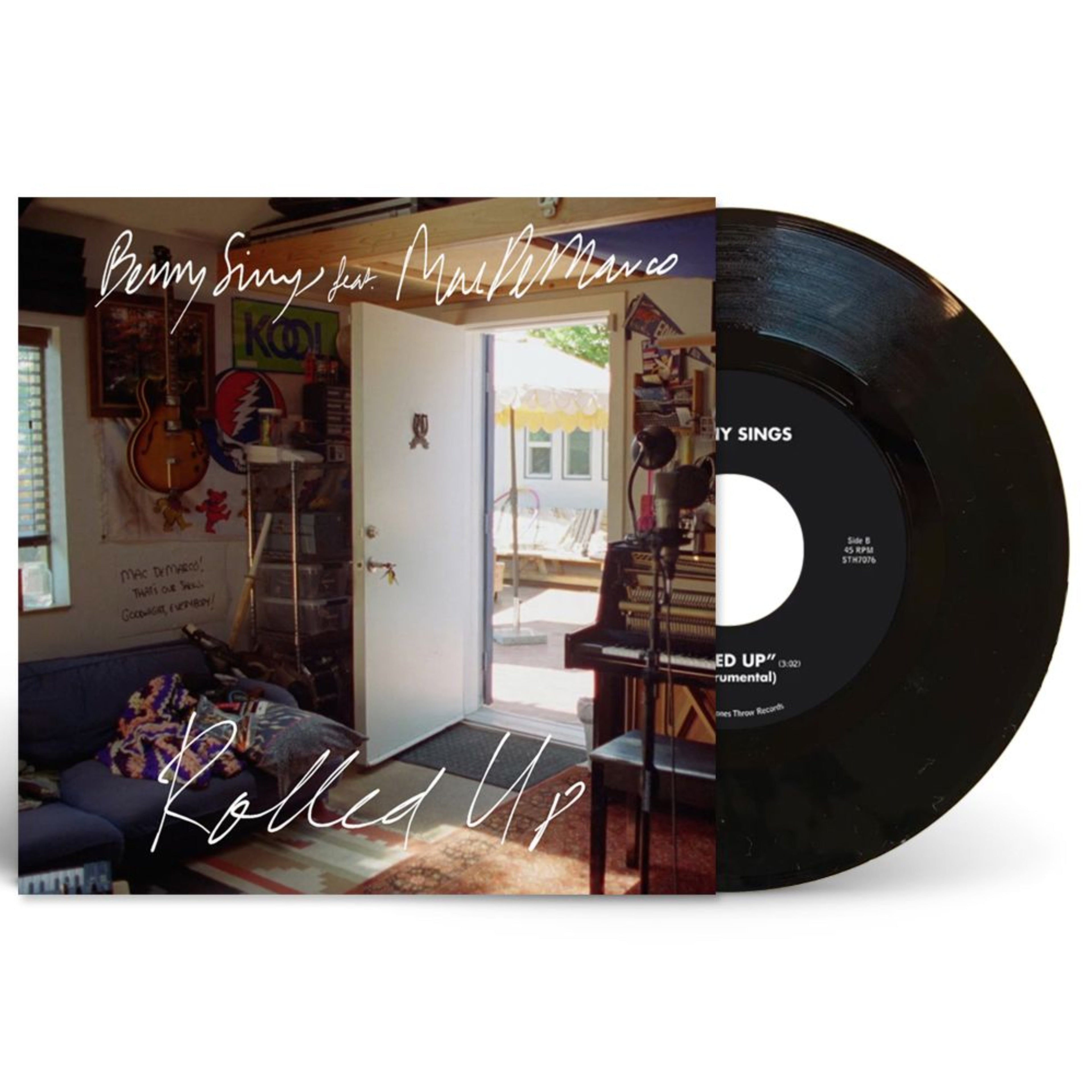 Benny Sings Featuring Mac DeMarco - Rolled Up (7" Vinyl) (Vinyl LP)
