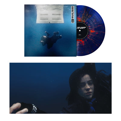 Eilish, Billie - Hit Me Hard And Soft (One Year Anniversary Dark Blue & Orange Splatter Coloured Vinyl, Foil Printed Sleeve & Poster) (Vinyl LP)