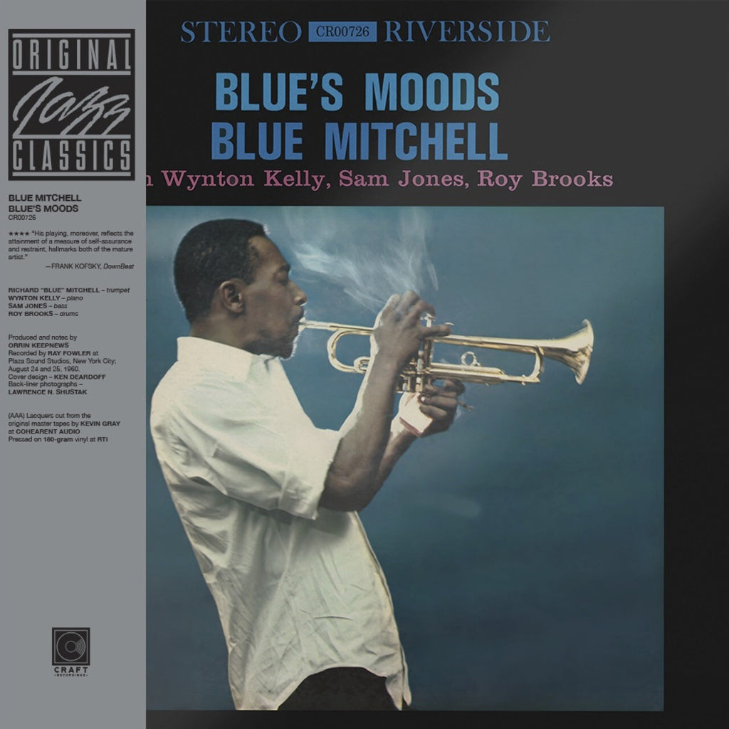Mitchell, Blue - Blue's Moods: Original Jazz Classics Series (Black LP Vinyl) (Vinyl LP)