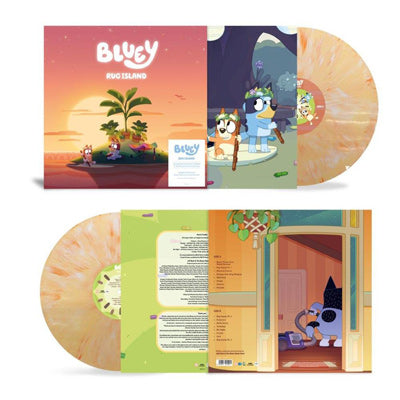 Bluey - Rug Island (Sunset Orange Coloured Vinyl) (Vinyl LP)