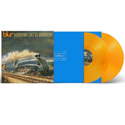Blur - Modern Life is Rubbish (Limited 30th Anniversary Translucent Orange Coloured 2LP Vinyl) (Vinyl LP)