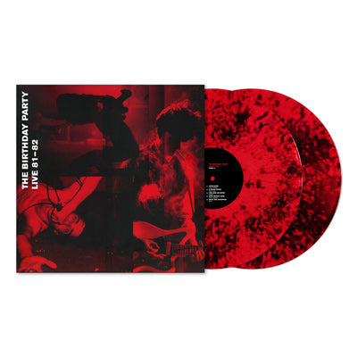 Birthday Party - Live 81-82 (Transparent Red With Black Dust Vinyl) (Vinyl LP)