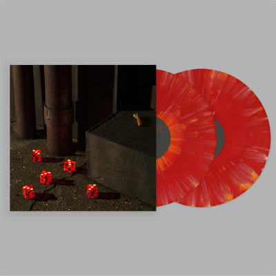 Bright Eyes - Five Dice, All Threes (Red & Orange Coloured Splatter 2LP Vinyl) (Vinyl LP)