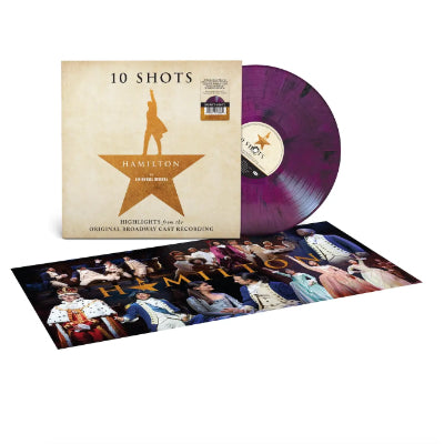 Hamilton - 10 Shots: Highlights from the Broadway Cast Recording (Burr's Purple Coloured Vinyl) (Vinyl LP)