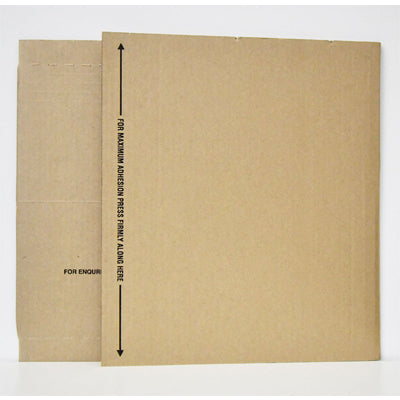 Vinyl Record Cardboard Mailers (25/50/100 Packs) (Vinyl LP)