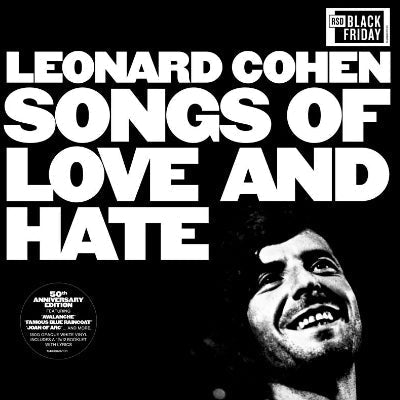 Cohen, Leonard - Songs of Love and Hate (RSD Black Friday 50th Anniversary White Coloured Vinyl) (Vinyl LP)