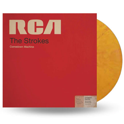 Strokes, The - Comedown Machine (Limited Edition Yellow/Red Marble Coloured Vinyl) (Vinyl LP)