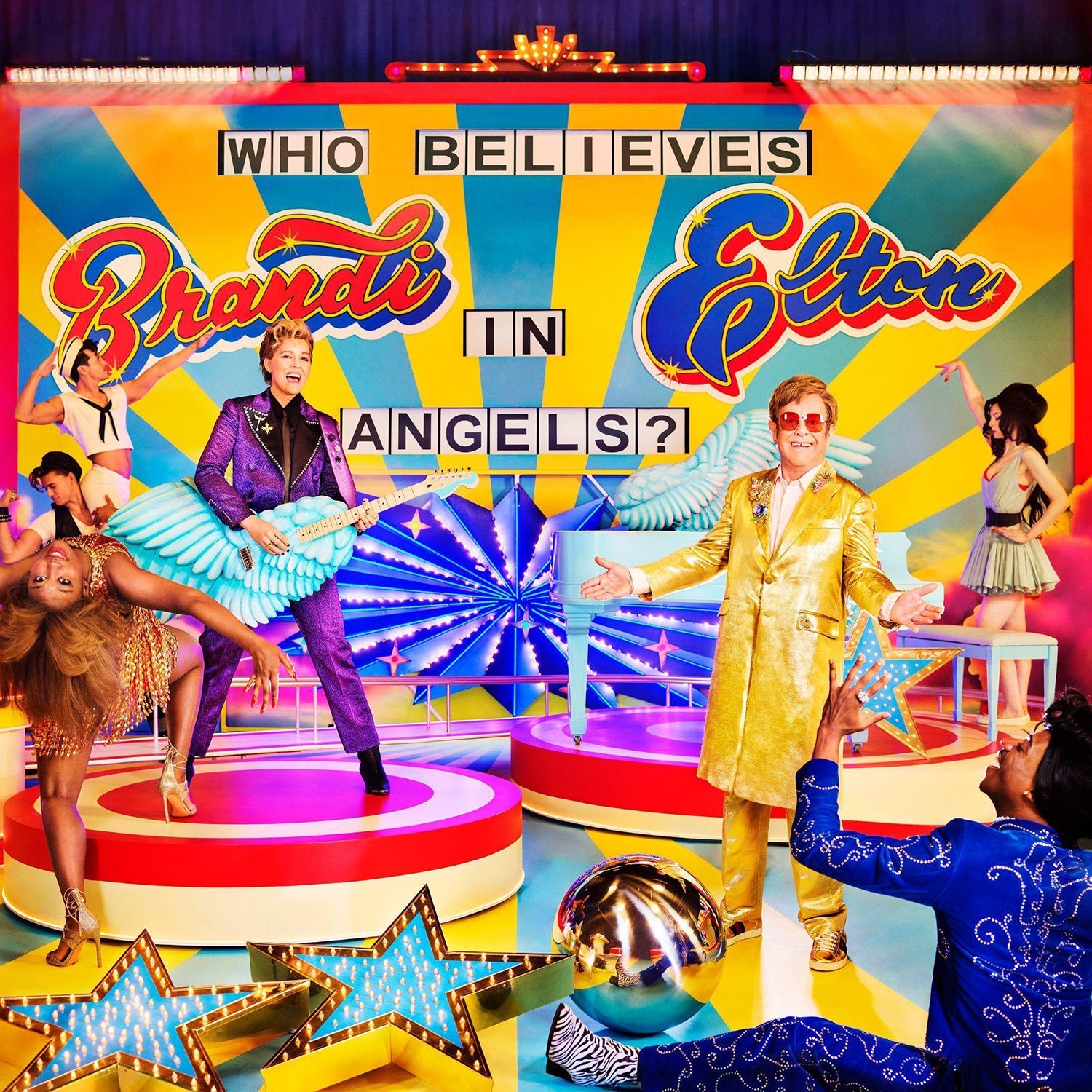 John, Elton & Brandi Carlile - Who Believes In Angels? (Vinyl LP)