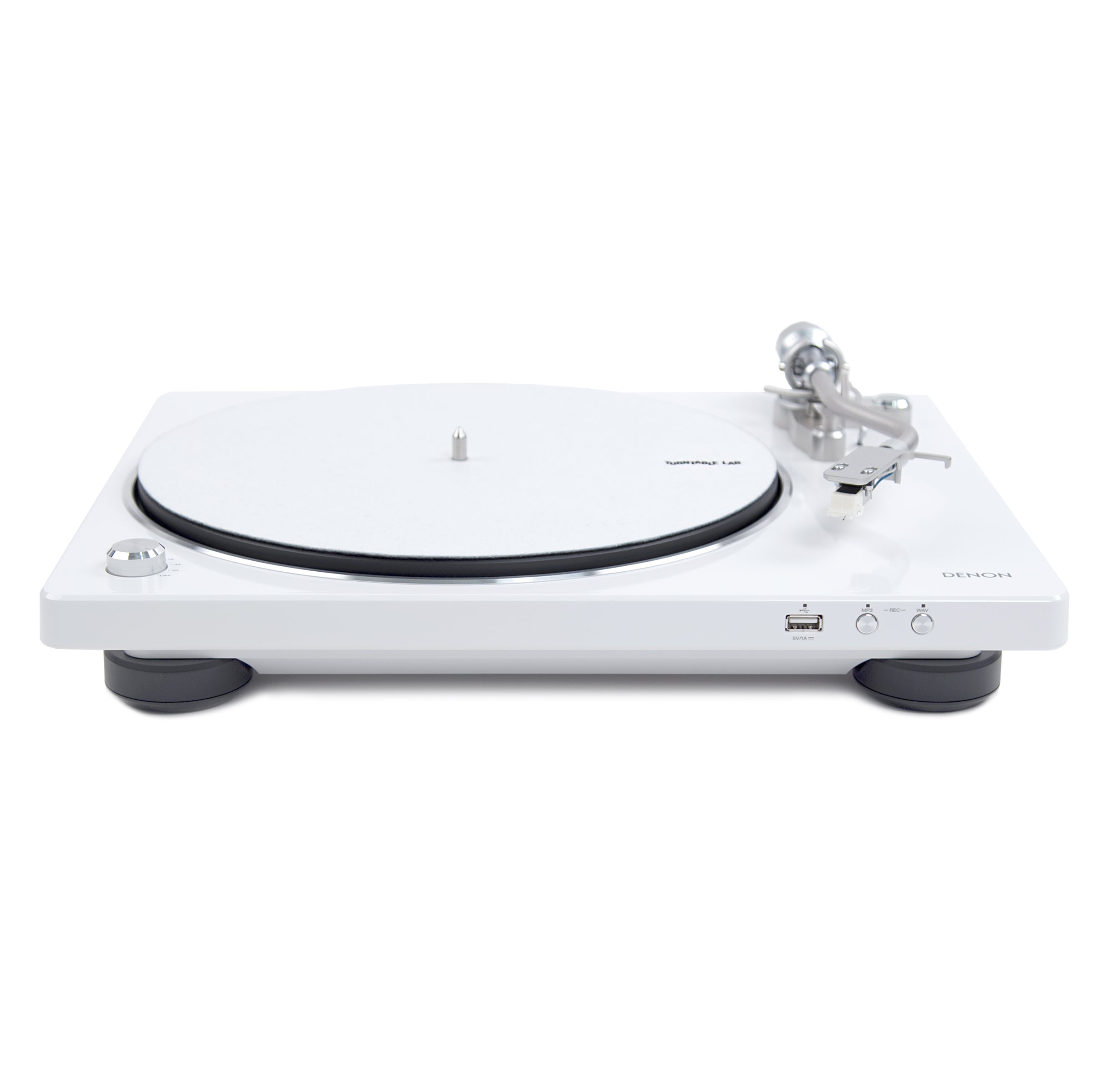 Denon: DP-450USB Turntable - White