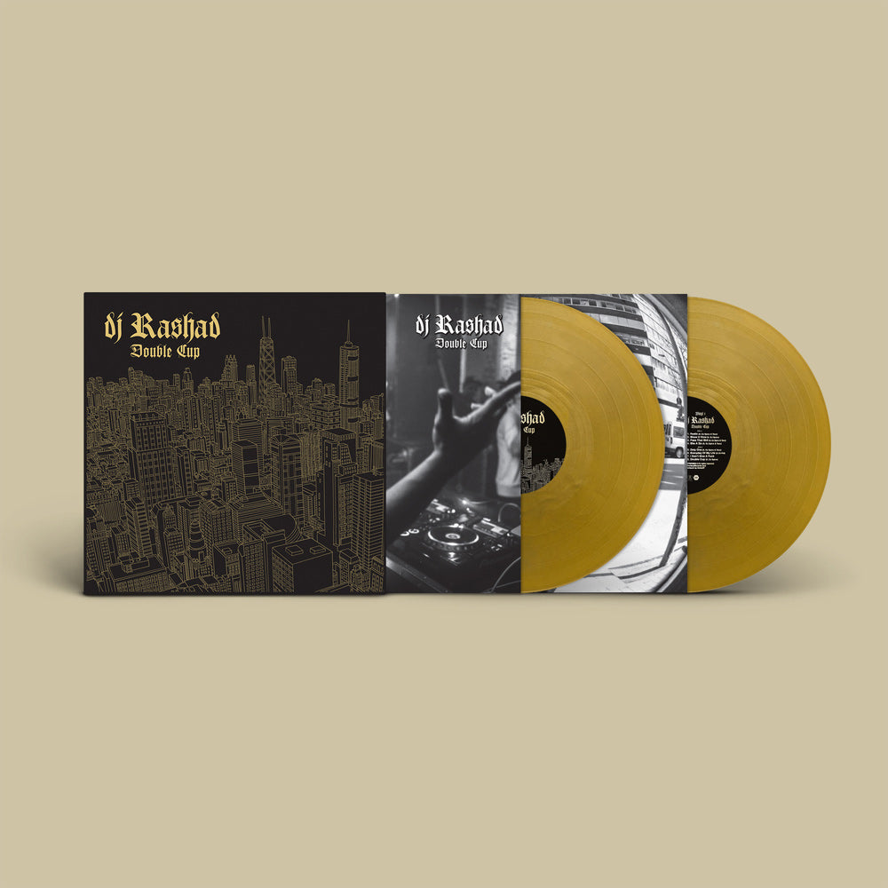DJ Rashad - Double Cup (Limited Gold Coloured 2LP Vinyl) (Vinyl LP)