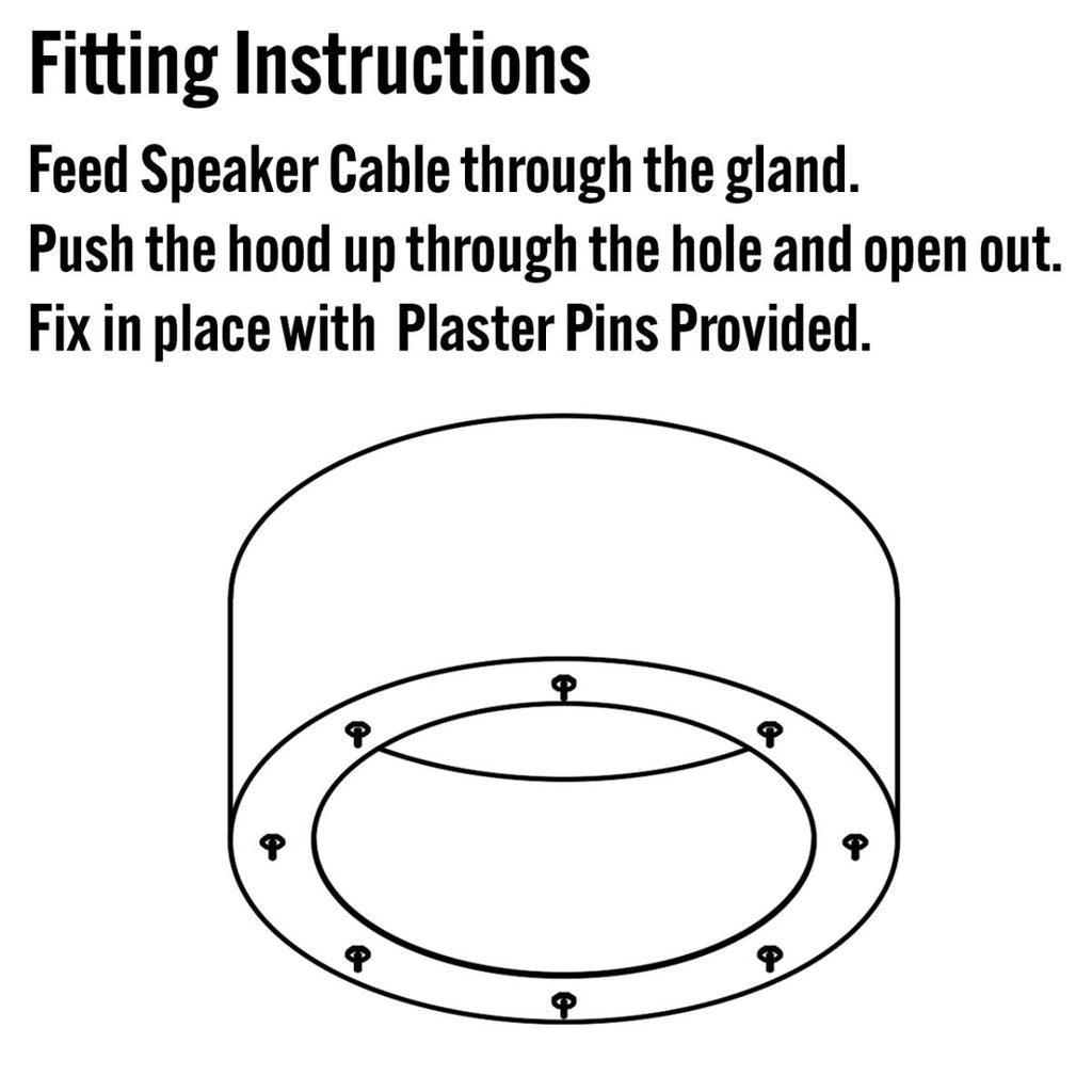 Firetopper Pro II - Acoustic Speaker Fire Hood